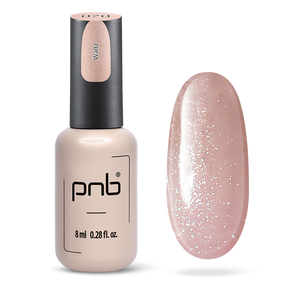 Lakier hybrydowy PNB 070, 8 ml