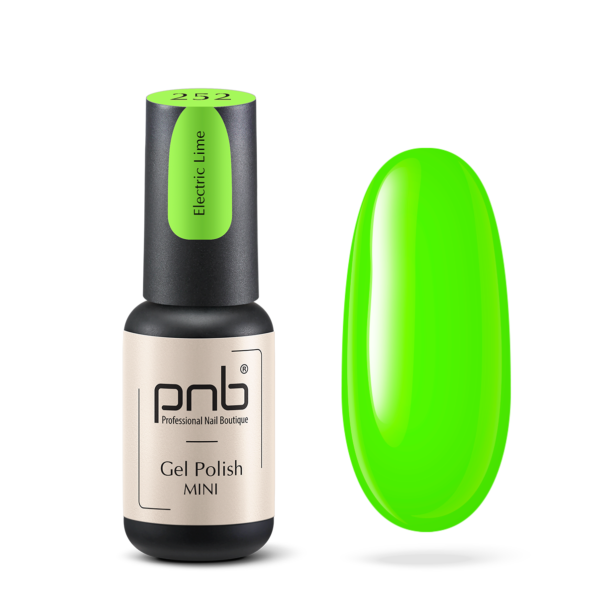 Gel Nail Polish PNB mini 252, 4 ml