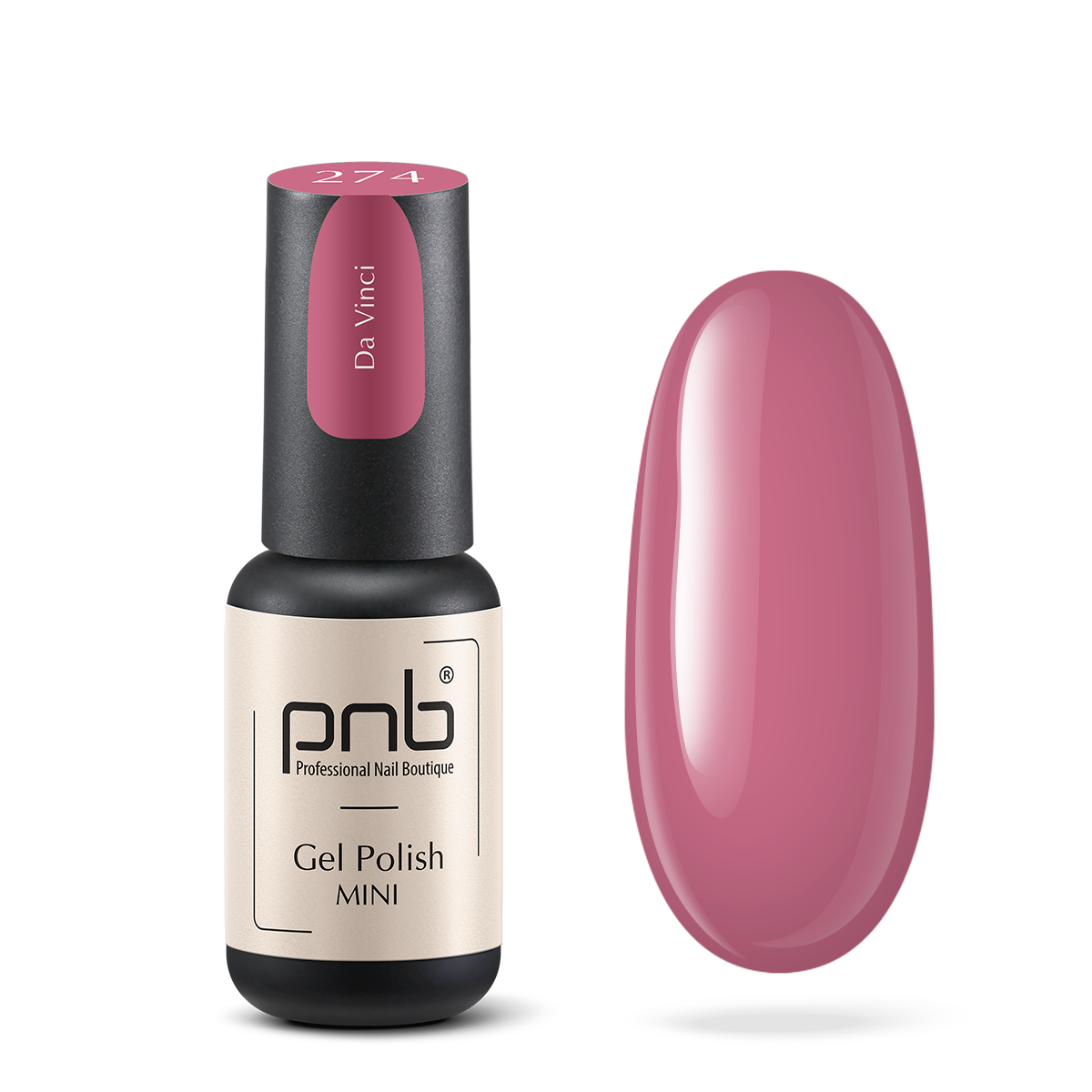 Gel Nail Polish PNB mini 274, 4 ml