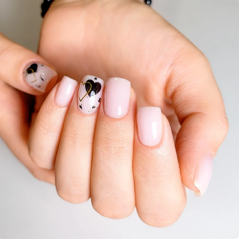 UV/LED Revital Fiber Base PNB, Milk Pink, HEMA FREE, 17 ml - obrazek 2