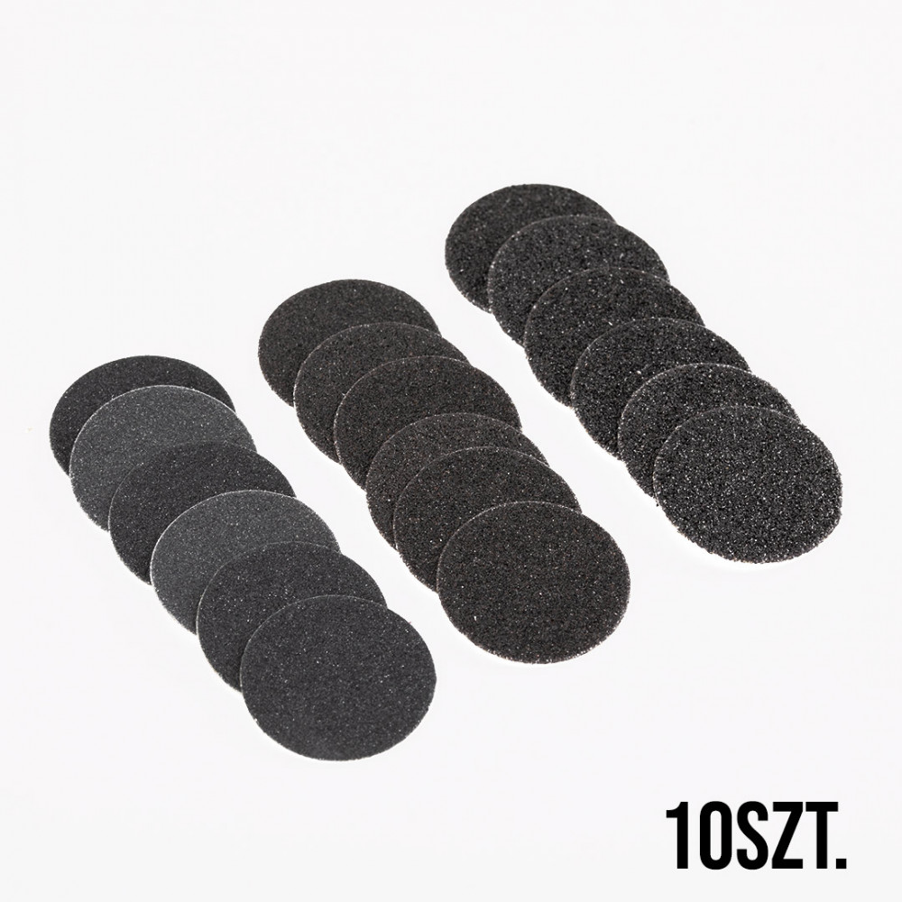 Dysk tarcza do pedicure Pododisk zestaw trzpień dysk + nakładki tarcze wymienne S 15 mm - obrazek 2