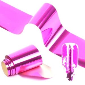 Folia transferowa różowa 80x4 cm