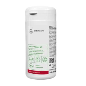 Velox NA Chusteczki do Szybkiej Dezynfekcji Powierzchni 100sztuk BOX