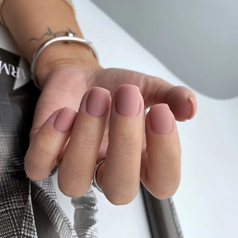 Baza hybrydowa z włóknami nylonowymi UV/LED Revital Fiber Base PNB, Floral Nude, HEMA FREE, 30 ml | - obrazek 2