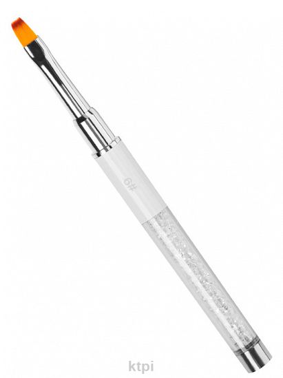 Pędzelek do żelu z cyrkoniami 6 Kryształki - obrazek 2