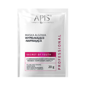 Apis Maska algowa wypełniająco-napinająca z czerwonokrzewem afrykańskim - Rooibos i kompleksem Linefill™ / 20 g