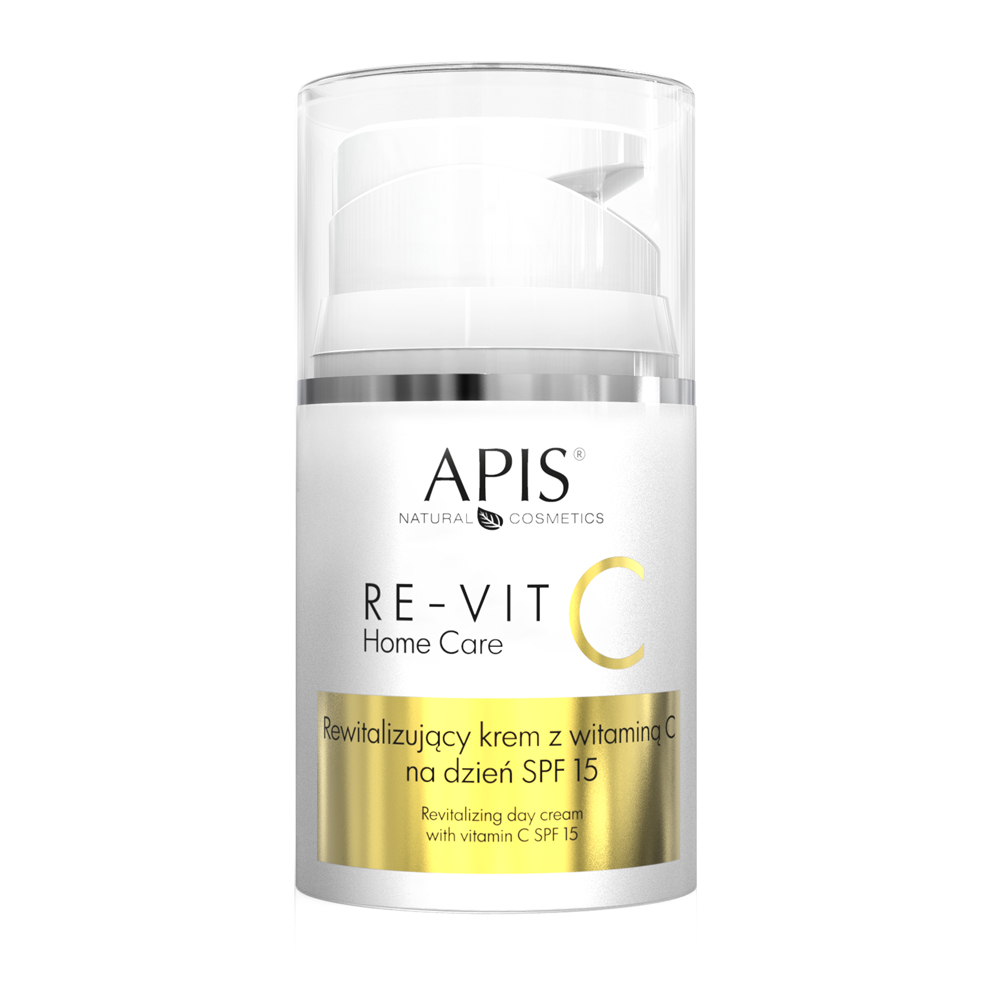 Apis RE-VIT C HOME CARE Rewitalizujący krem z witaminą C na dzień SPF 15 / 50 ml