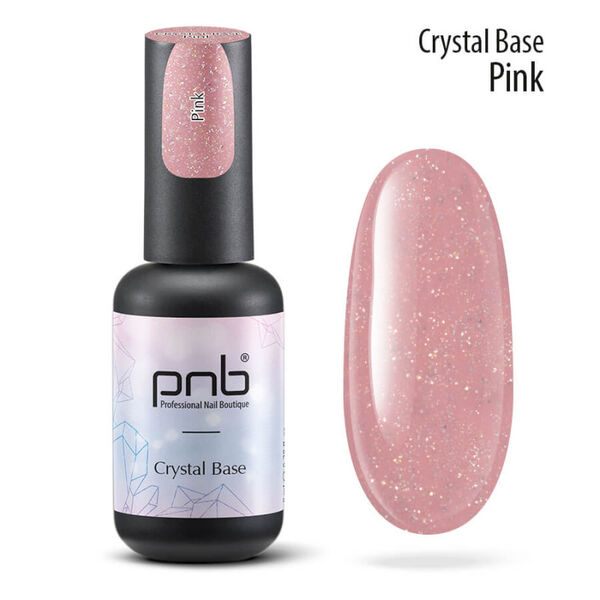 PNB Crystal Base pink 8ml - obrazek 2