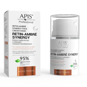 RETIN-AMBRE SYNERGY HOME TERAPIS Apis Kremo-maska na noc z retinolem i kwasem bursztynowym /50 ml