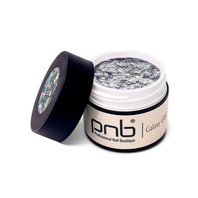 Farba do zdobienia UV/LED Galaxy Gel PNB, 02, Rainbow, 5 ml - obrazek 2