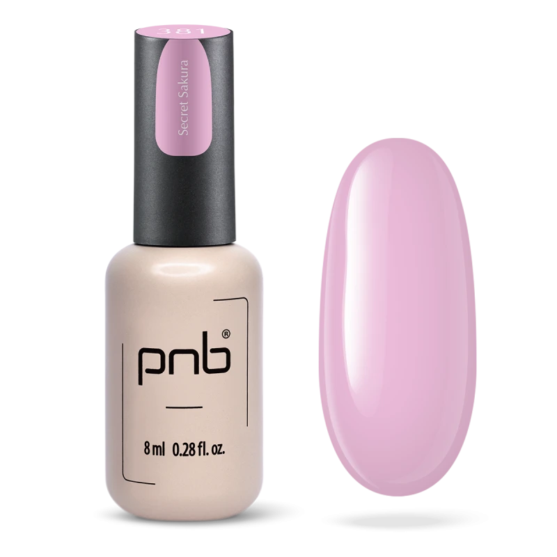 Lakier hybrydowy Gel nail polish PNB 8 ml 381