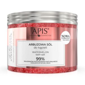 ARBUZOWE ORZEŹWIENIE  apis Arbuzowa sól do kąpieli / 650 g