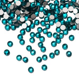 Cyrkonie do paznokci szklane SS5 Blue Zircon ok.1440 szt paczka