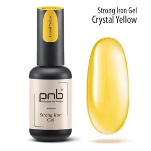 Żel do paznokci UV/LED Strong Iron Gel Сrystal Yellow PNB 015, 8 ml