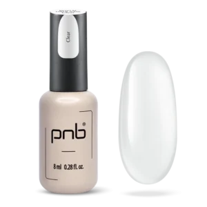 Baza hybrydowa z włóknami nylonowymi UV/LED Revital Fiber Base PNB, Clear, HEMA FREE, 8 ml