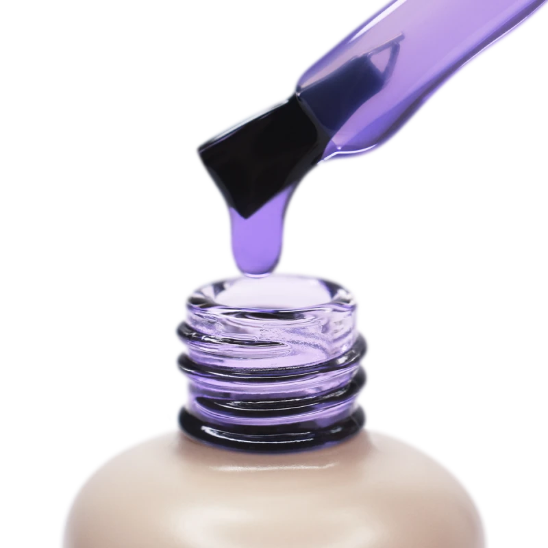 Żel do paznokci UV/LED Strong Iron Gel Сrystal Violet PNB 013, 17 ml - obrazek 2