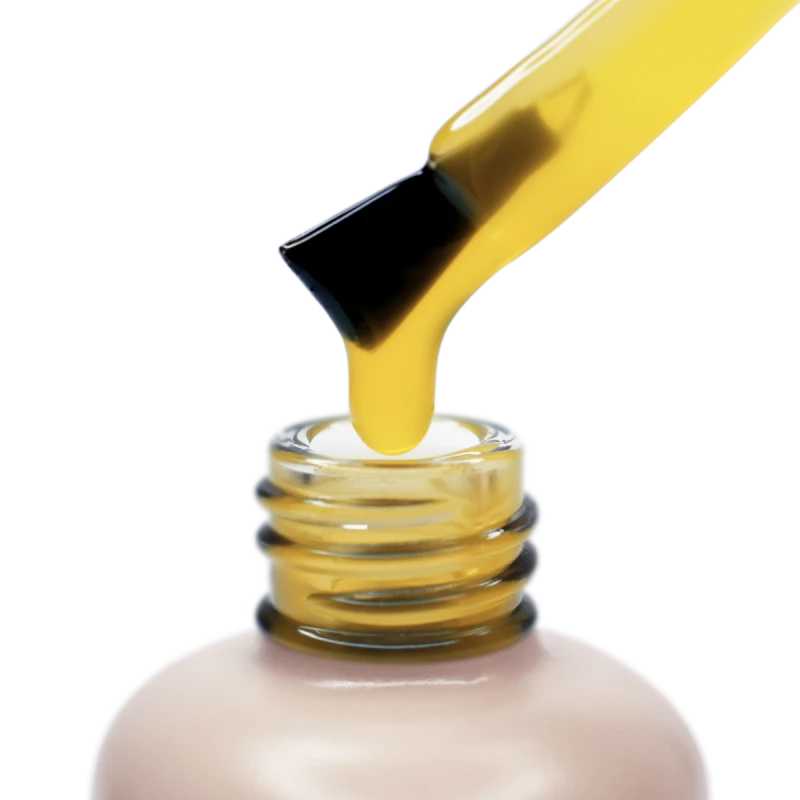 Żel do paznokci UV/LED Strong Iron Gel Сrystal Yellow PNB 015, 17 ml - obrazek 3