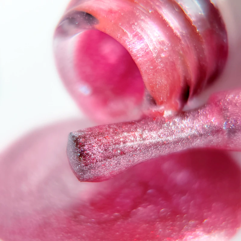 Magnetyczny lakier hybrydowy Glamour Cat, 02 Ballet Slipper, 8ml - obrazek 2