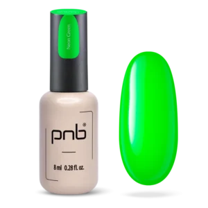 Żel do paznokci UV/LED Strong Iron Gel Neon Green PNB 018, 8 ml