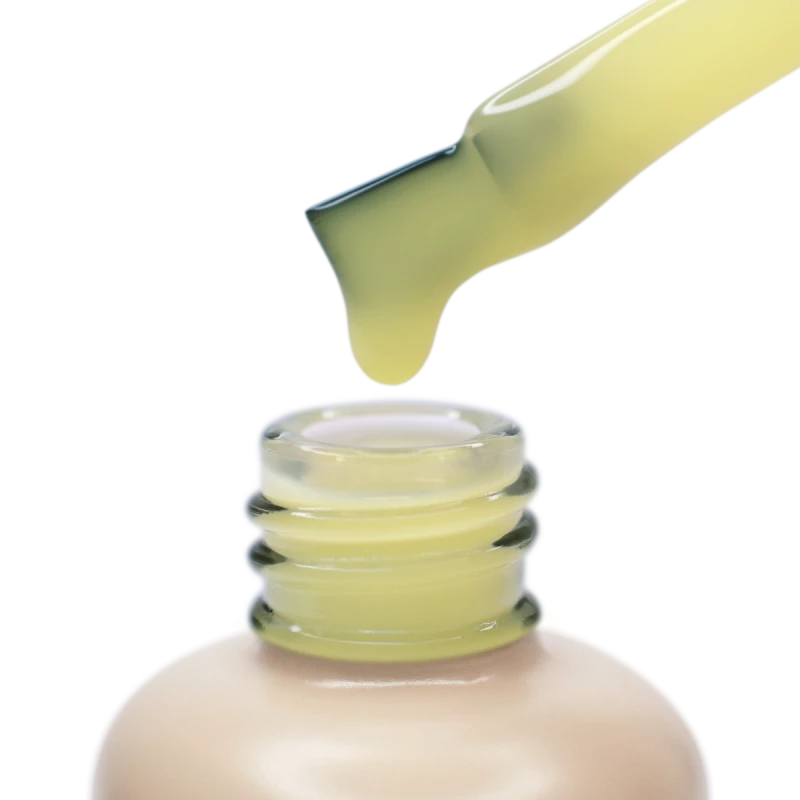 Żel do paznokci Strong Iron Gel Light Yellow PNB 003, 17 ml - obrazek 3