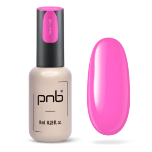 Żel do paznokci UV/LED Strong Iron Gel Neon Pink PNB 017, 8 ml