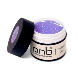Żel budujący UV/LED Purple Stardust PNB 10, 15ml