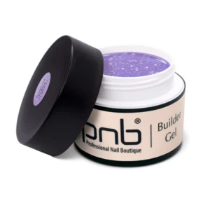 Żel budujący UV/LED Purple Stardust PNB 10, 50 ml