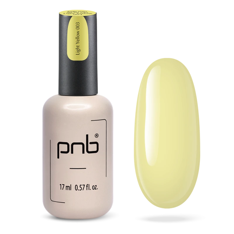 Żel do paznokci Strong Iron Gel Light Yellow PNB 003, 17 ml