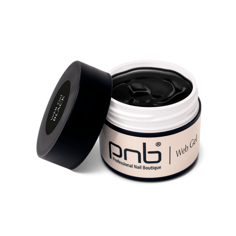 Pajęczyna Spider UV/LED Web Gel PNB Black 5 ml