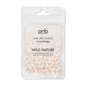Formy silikonowe Wild Nature Nail Art Molds PNB, Crystal Designs, 12 szt.