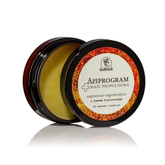 Maść propolisowa z kwasem hialuronowym APIPROGRAM Korana 50g