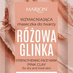 Marion Różowa Glinka maseczka wygładzająca 8 g