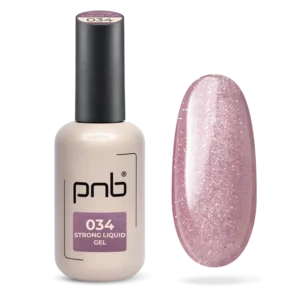 Żel do paznokci UV/LED mocny  PNB, 17 ml, 034