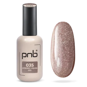 Żel do paznokci UV/LED Strong Liquid Gel Golden Latte PNB, 035, 17 ml