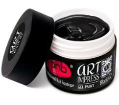 Żelowy lakier do stępli PNB Art Impress 02, 5 ml