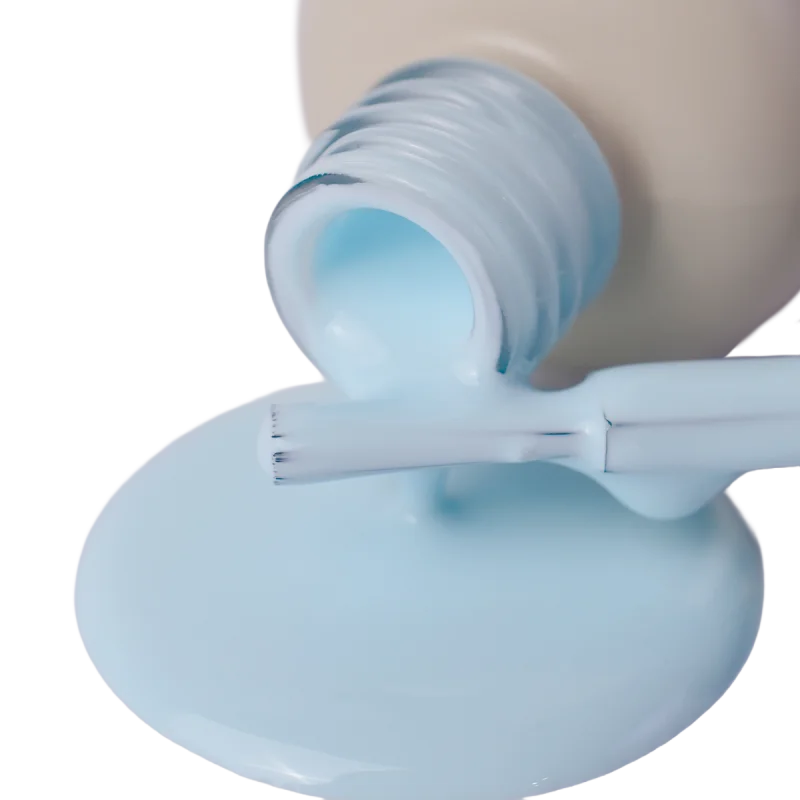 Lakier hybrydowy niebieski PNB Sky Touch №390, połysk (8 ml) - obrazek 3