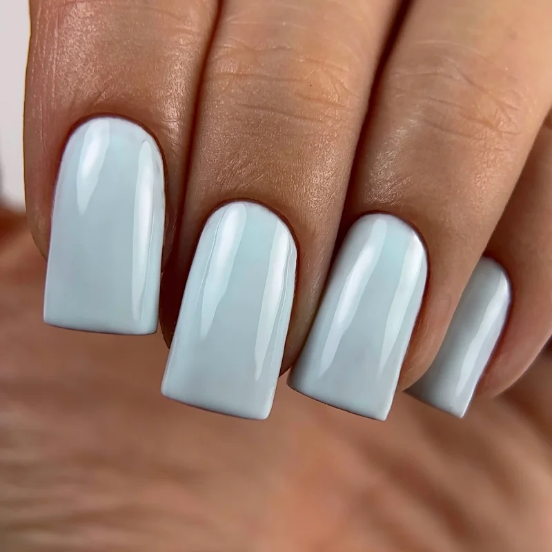 Lakier hybrydowy niebieski PNB Sky Touch №390, połysk (8 ml) - obrazek 2