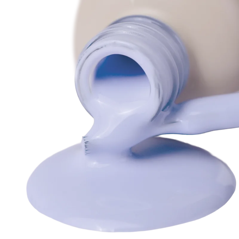 Lakier hybrydowy fioletowy PNB Lilac Air №391, połysk (8 ml) - obrazek 2