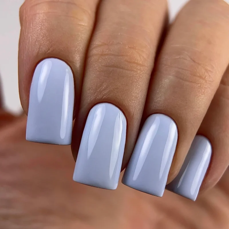 Lakier hybrydowy fioletowy PNB Lilac Air №391, połysk (8 ml) - obrazek 3