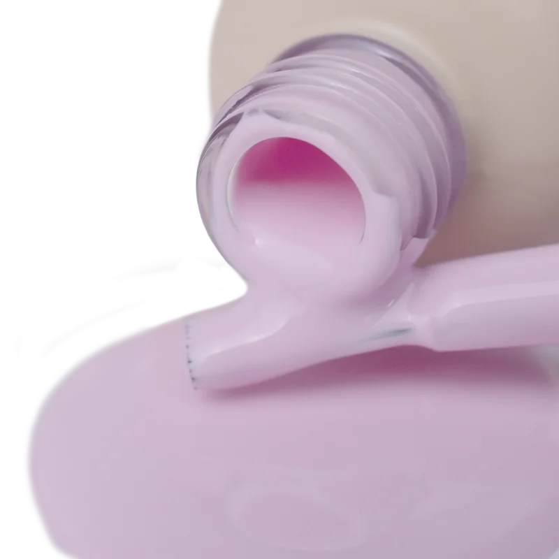 Lakier hybrydowy różowy PNB First Bloom №392, połysk (8 ml) - obrazek 2