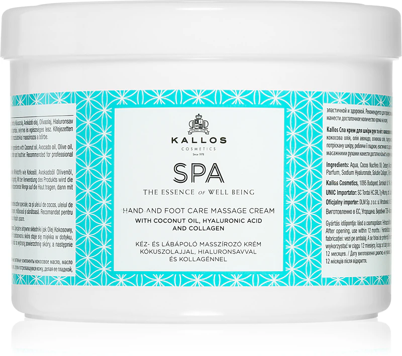 krem do masażu do rąk i nóg kallos