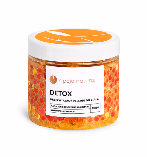 Peeling detox do ciała opcja natura