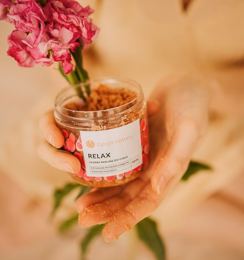 Peeling relax Słodki peeling do ciała opcja natura