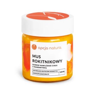 Mus Rokitnikowy z mandarynką opcja natura