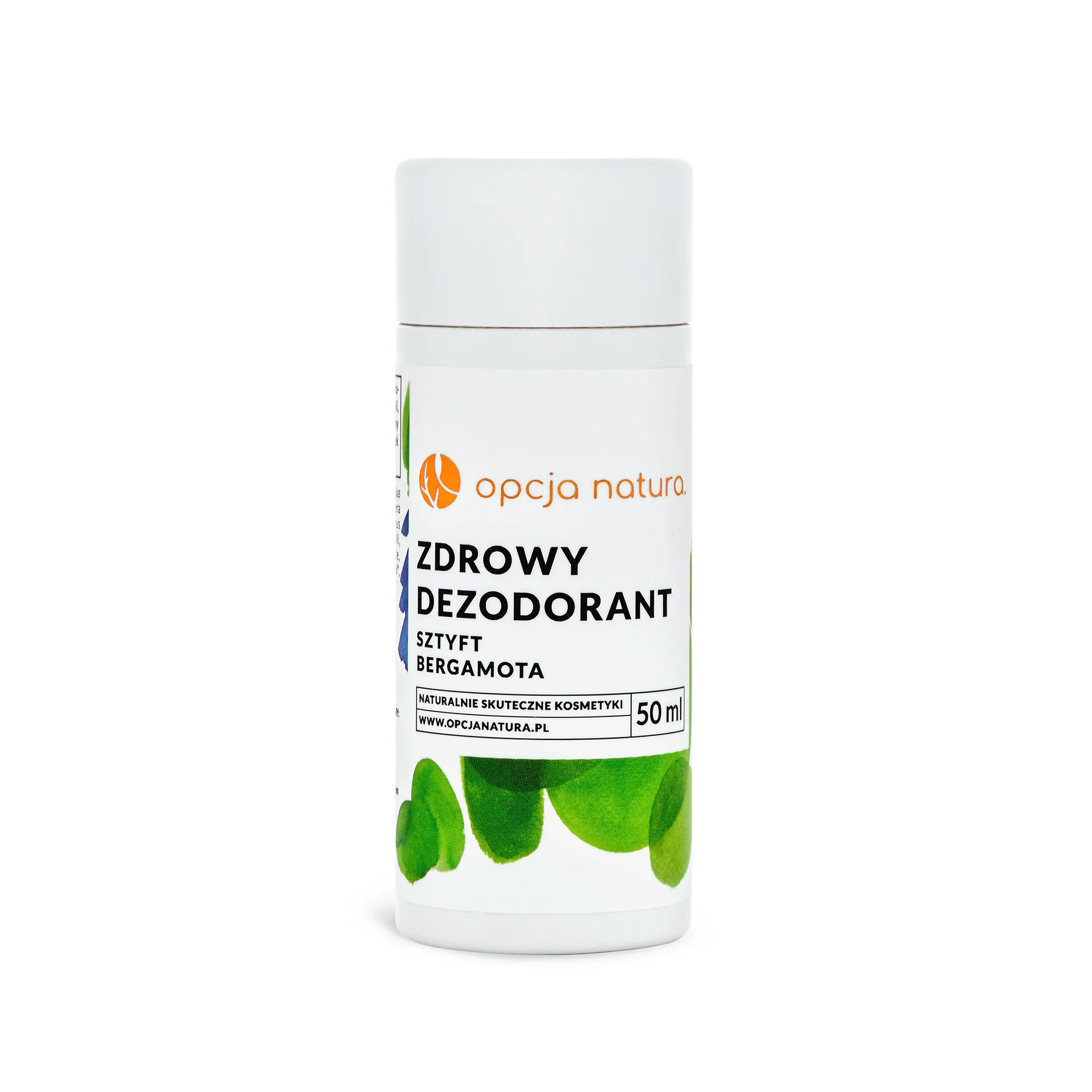 Opcja Natura Zdrowy Dezodorant w sztyfcie Bergamotka 50 ml
